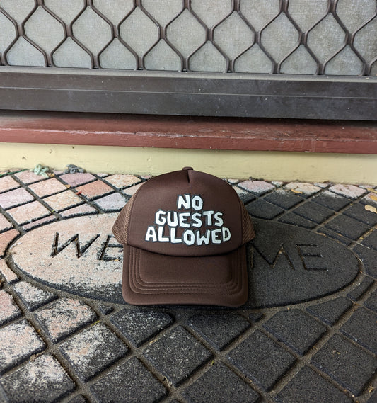 No Guests Allowed Trucker